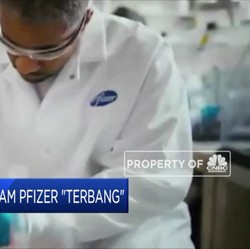 Laba Turun, Saham Pfizer 