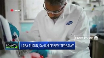 Laba Turun, Saham Pfizer 