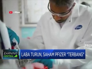Laba Turun, Saham Pfizer 