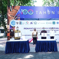 Pertamina, ITB & Pupuk Kujang Bangun Pabrik Katalis Nasional