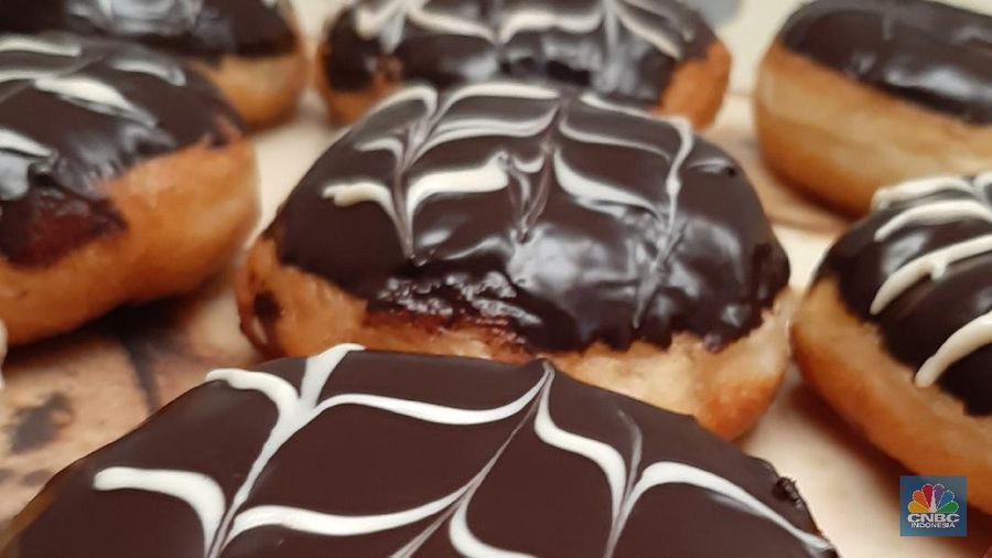 Donat (CNBC Indonesia/ Wanti Puspa Gustiningsih)
