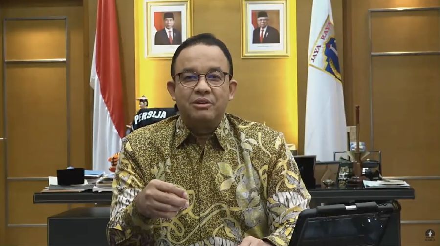 Gubernur DKI Jakarta Anies Baswedan Mengumumkan Status PSBB Transisi Jakarta (Tangkapan Layar Youtube PEMPROV DKI JAKARTA)