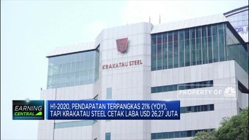 H1-2020, Krakatau Steel Cetak Laba USD 26,27 Juta