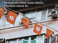 Perhatian! Hong Kong Resesi, Ekonomi Minus 9%
