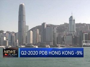 Q2-2020 PDB Hong Kong -9%, Negatif untuk Ke-4 Kalinya