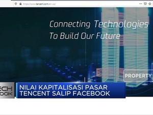 Wow, Nilai Kapitalisasi Pasar Tencent Salip Facebook