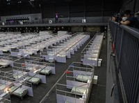 Hong Kong Sulap Tempat Pameran Jadi RS Darurat Covid-19
