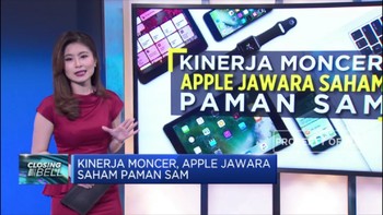 Kinerja Moncer, Apple Jawara Saham Paman Sam