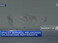 Top! SpaceX Berhasil Kembali ke Bumi
