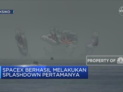 Top! SpaceX Berhasil Kembali ke Bumi