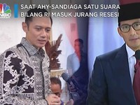 Saat AHY-Sandiaga Satu Suara Bilang RI Masuk Jurang Resesi