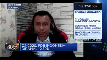 Q2-2020, Ekonomi RI Diproyeksi Terkontraksi 2,89%
