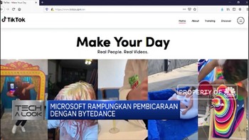 Microsoft Siap Caplok Tiktok, Trump Beri Ultimatum!