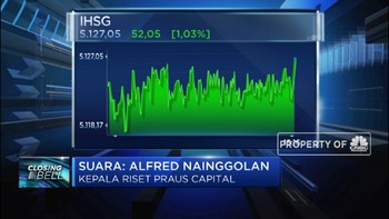 Ekonomi RI Jatuh, IHSG Ditutup Menguat Lebih dari 1%