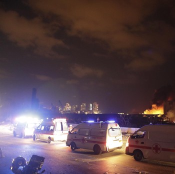 Bak Diserang Bom, Ini Dahsyatnya Ledakan di Beirut Lebanon