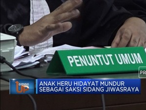 Anak Heru Hidayat Mundur Sebagai Saksi Kasus Jiwasraya