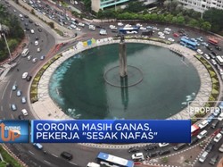 Corona Masih Ganas,  Pekerja "Sesak Nafas"
