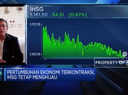Ekonomi RI Terkontrakasi, IHSG  Lanjutkan Penguatan