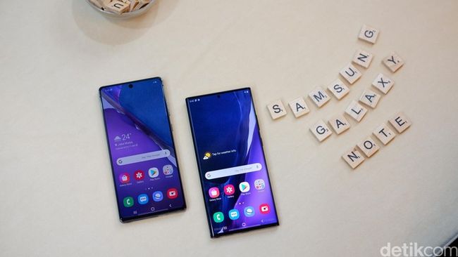 Meluncur, Ini Spesifikasi & Harga Samsung Galaxy Note 20