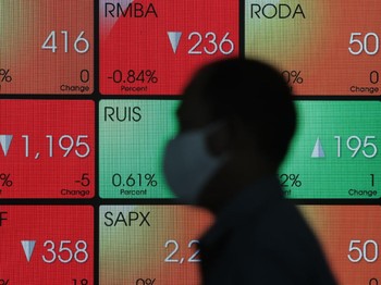 IHSG Ditutup Turun pada Perdagangan Sesi Pertama