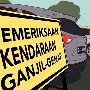 Catat! Ini 25 Ruas Jalan Jakarta yang Terapkan Ganjil Genap