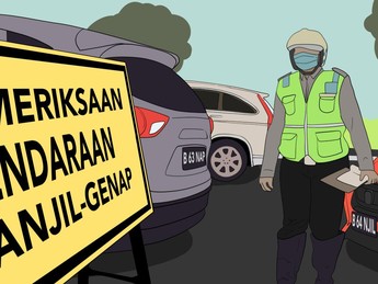 Catat! Ini 25 Ruas Jalan Jakarta yang Terapkan Ganjil Genap