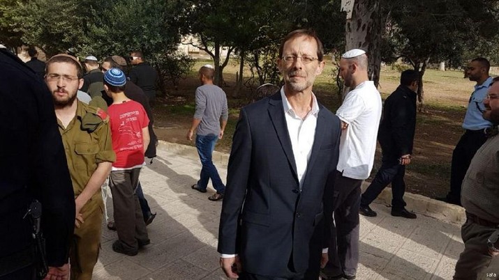 Mantan anggota Knesset Moshe Feiglin Israel, 13 April 2017. (Dok: safa)