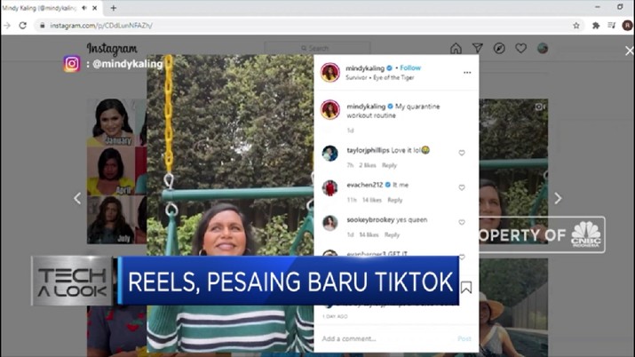 Reels, Pesaing Baru Tiktok (CNBC Indonesia TV)