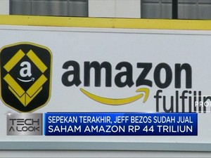 Tajir Melintir! Bos Amazon Jual Saham Hingga Rp 104 Triliun