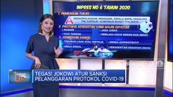 Tegas! Jokowi Atur Sanksi Pelanggaran Protokol Covid-19