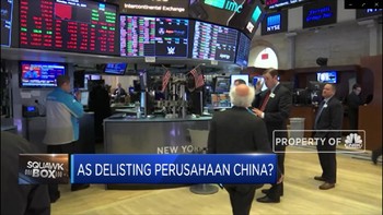 AS Ancam Delisting Perusahaan China di Wall Street