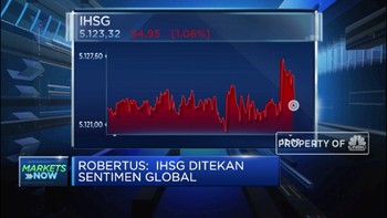 Cadev Juli Naik USD 3,4 M, IHSG Sesi I Anjlok 1%