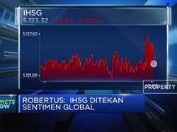 Cadev Juli Naik USD 3,4 M, IHSG Sesi I Anjlok 1%