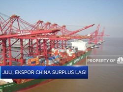 Juli 2020, Ekspor China Surplus USD 62,33 M