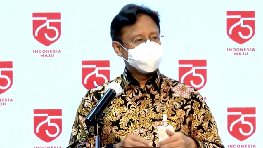 Ketua Satgas Pemulihan Ekonomi Nasional, Budi Gunadi Sadikin memberikan keterangan pers di Kantor Presiden, Jumat 7 Agustus 2020. (Dok: Tangkapan layar sekertaris presiden)