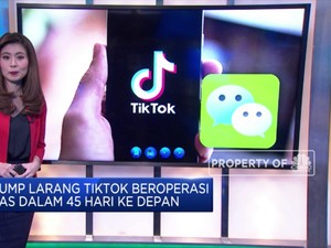 Trump Larang Transaksi dengan TikTok & Wechat