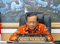 Gedung Kejagung Terbakar, Mahfud: Berkas Jiwasraya 100% Aman!