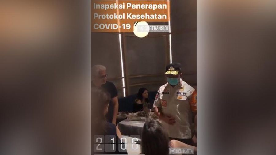 Gubernur DKI Jakarta Anies Baswedan Inspeksi Penerapan Protokol Kesehatan Covid-19 (Instagram Anies Baswedan)