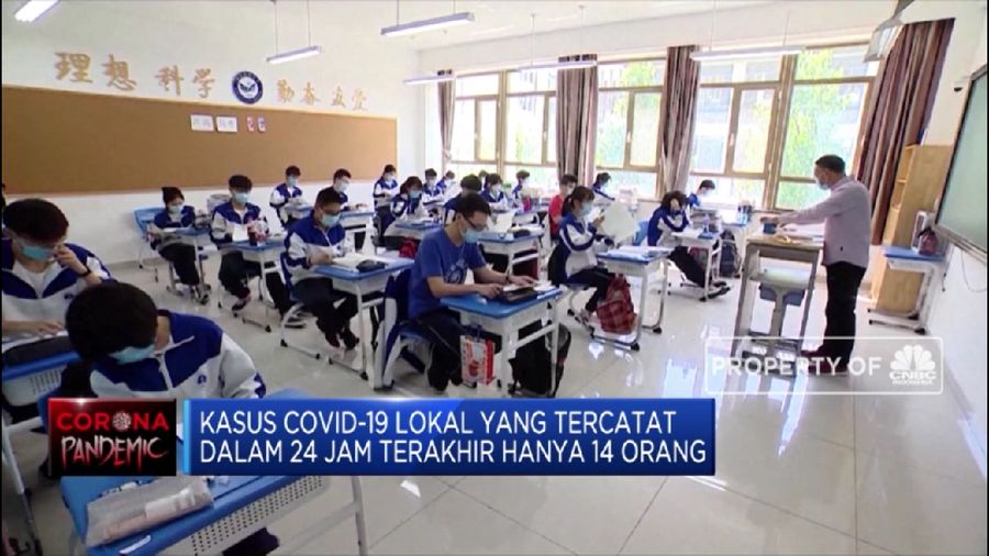 China akan Kembali Buka Kegiatan Belajar di Sekolah