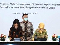 Pertamina & Peruri Kerja Sama Digital Security