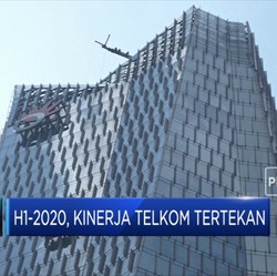 H1-2020, Pendapatan Telkom Turun 3,6% (yoy)