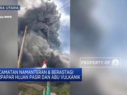 Lagi, Gunung Sinabung Meletus!