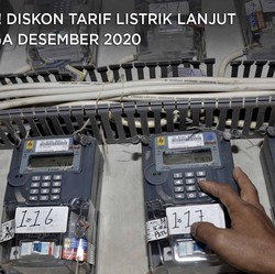 Asyik! Diskon Tarif Listrik Lanjut Hingga Desember 2020