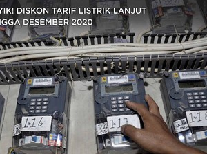 Asyik! Diskon Tarif Listrik Lanjut Hingga Desember 2020