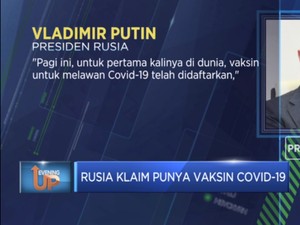 Rusia Klaim Punya Vaksin Covid-19