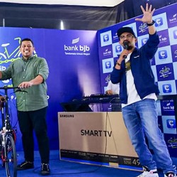 Gowes Virtual bank bjb Series 1 Sukses Digelar di Karawang