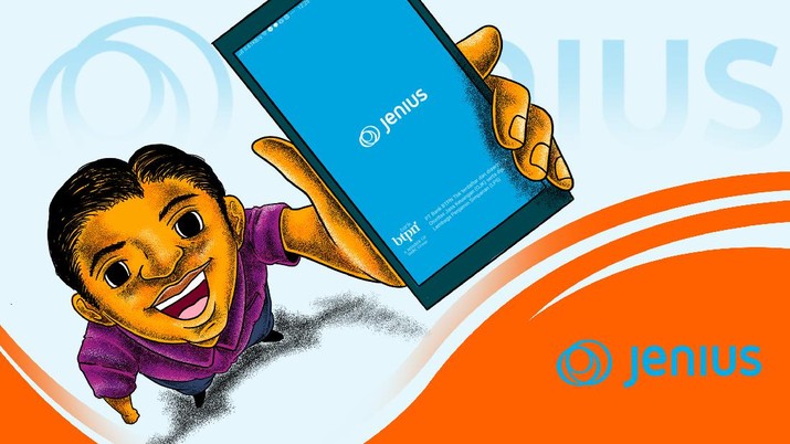 Infografis/ Jenius Solusi life finance Indonesia/Aristya Rahadian Infografis/ Jenius Solusi life finance Indonesia/Aristya Rahadian