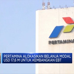 Pertamina Alokasikan Capex USD 17,6 M untuk Kembangkan EBT