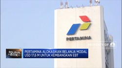 Pertamina Alokasikan Capex USD 17,6 M untuk Kembangkan EBT