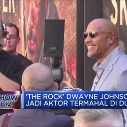 'The Rock' Dwayne Johnson Jadi Aktor Termahal di Dunia